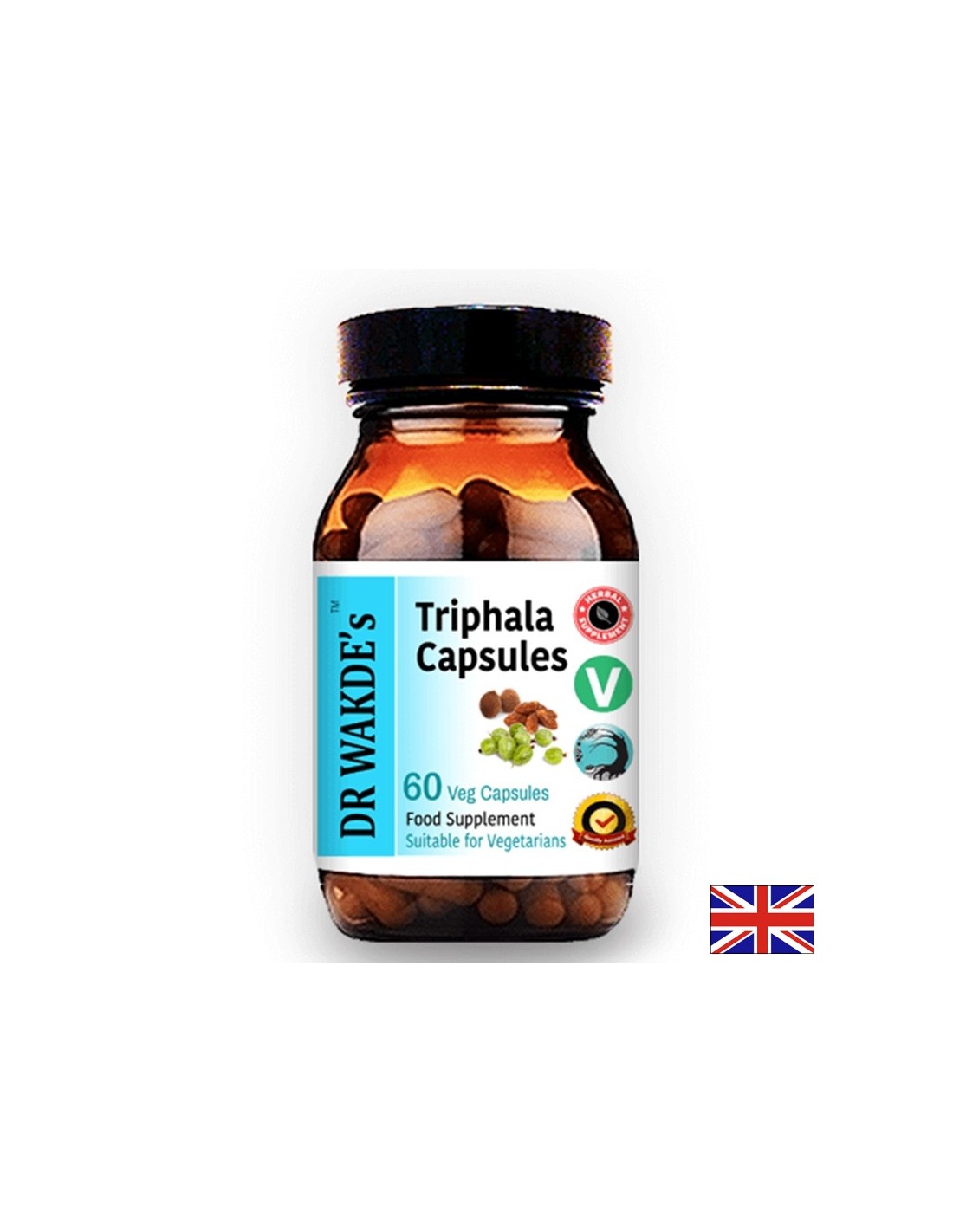 Σύστημα πεπτικού - triphala, κάψουλες 60 V
