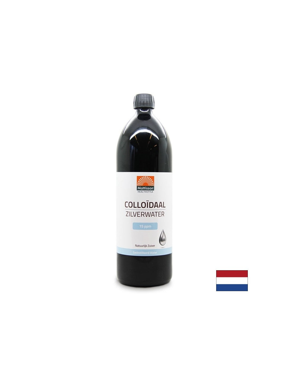 Κολλοειδές ασημένιο νερό 15 ppm, 1000 ml