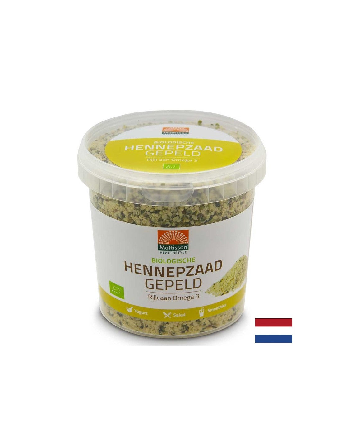 Αποφλοιωμένο σπόρο κάνναβης Bio, 500 g