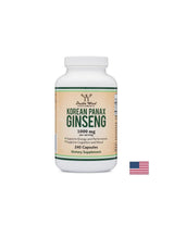 Κορεατικό Panax Ginseng - Κορεατικό τζίνσενγκ, 240 κάψουλες <tc>Double Wood</tc>