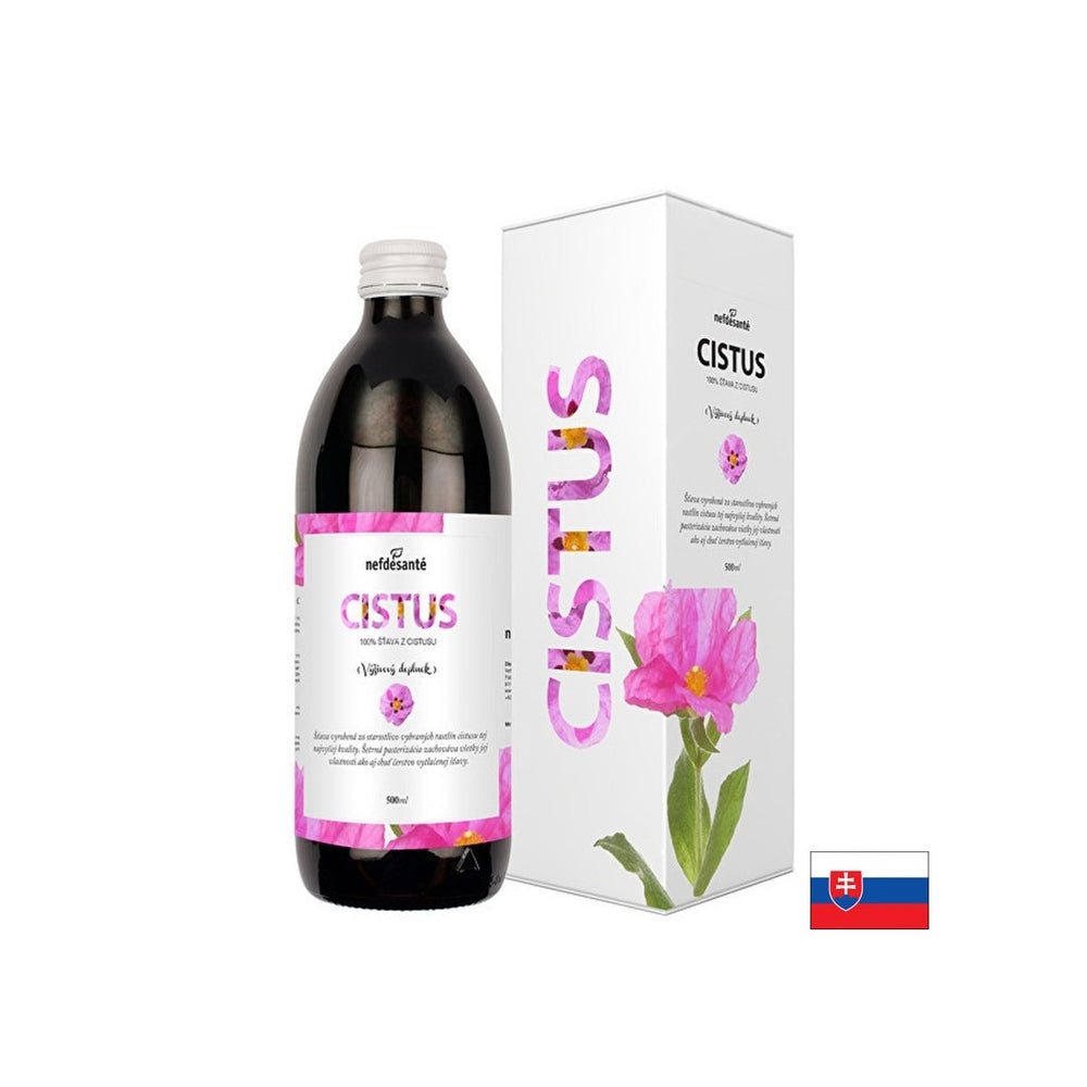Χυμός cistus - ανοσοποιητική και καρδιά υγεία, 500 ml, 10 δόσεις