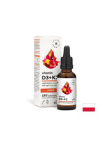 Οστά και αρθρώσεις - βιταμίνη D3 800 IU + K2 20 μg (Forte), 30 ml σταγόνες