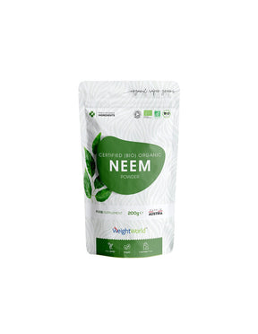 Beautiful hair and skin - Neem (leaf) Organic 2 g, powder 200 g - Neem - Nutra Best Europe