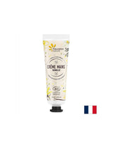 Κρέμα χεριών με Damacena Rose Floral Water, Shea Butter, Aloe Vera, άρωμα βανίλιας, φύση 30ml fleurance