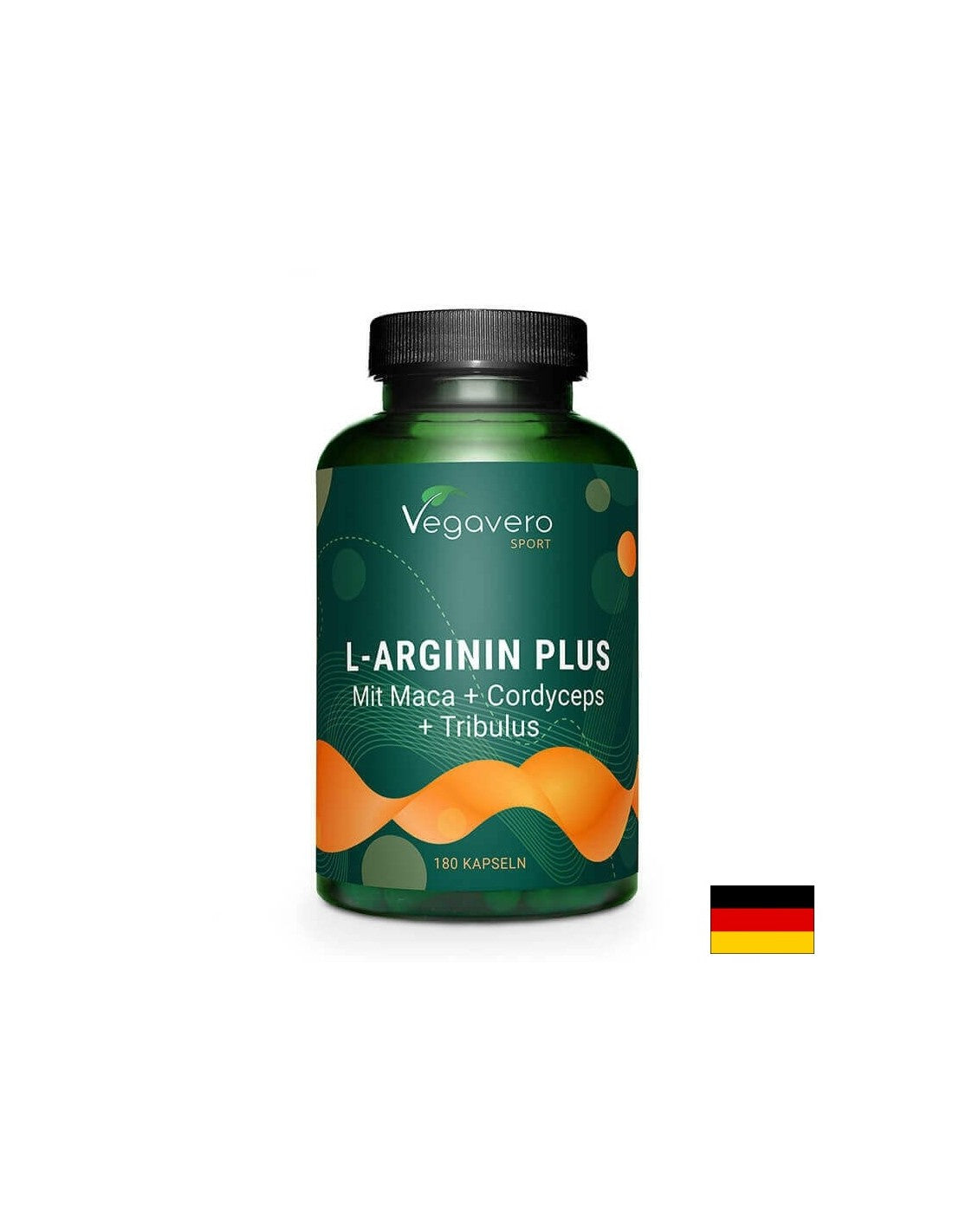 L-Arginine Plus Maca, Cordyceps and Tribulus - L-Arginine Plus (mit Maca, Cordyceps, Tribulus), 270 κάψουλες <tc>Vegavero</tc>