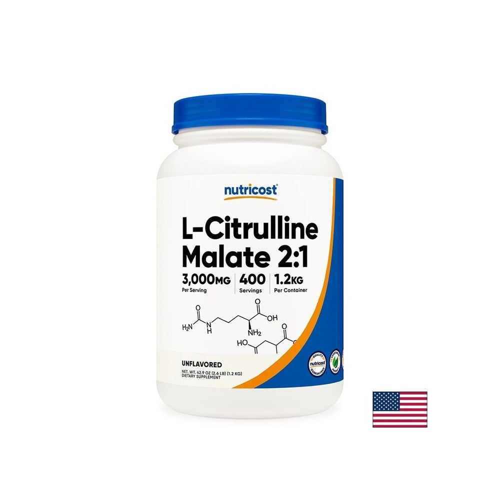 L -Citrulline (MALATE) - Αντοχή και ανάκτηση μυών, σκόνη 1,2 kg