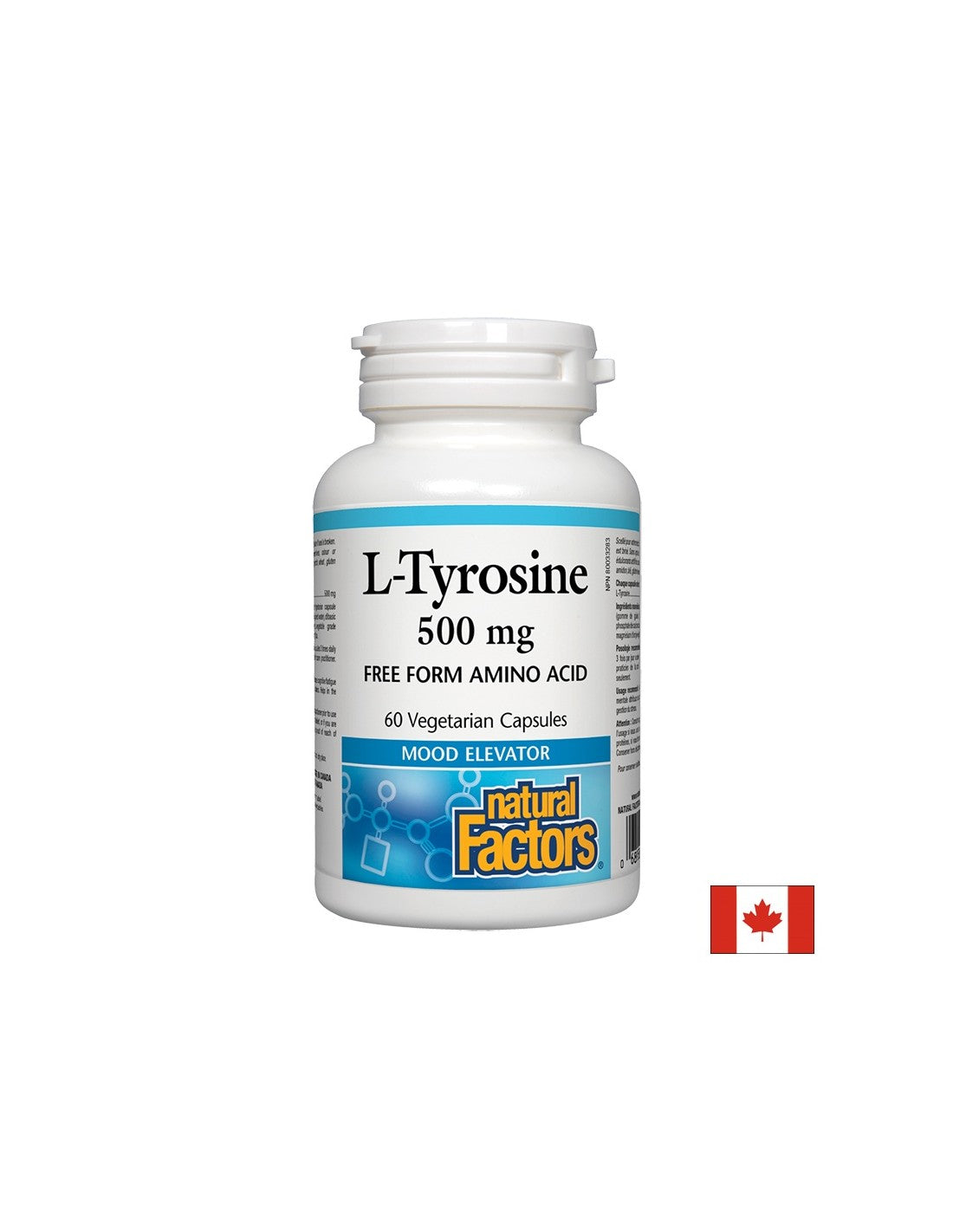 L -τυροσίνη 500 mg - 60 κάψουλες