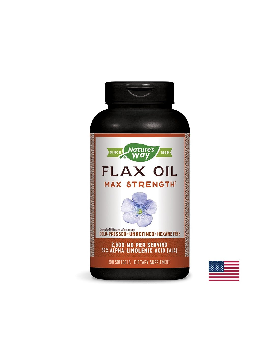 Λελάκι 1300 mg 57% ala - 200 softgels