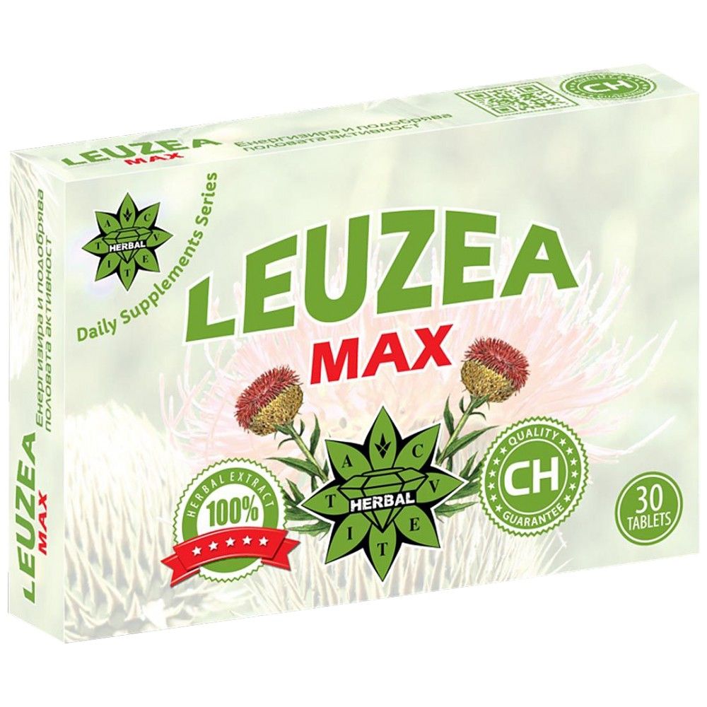 Καρτέλες Leuzea Max - 30 δισκία