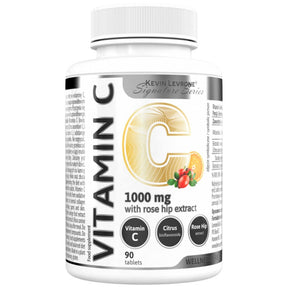 Vitamin C 1000 / with Rose Hips and Bitter Orange - 90 Tablets - Nutra Best Europe