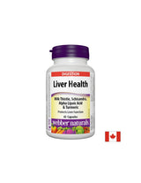 Υγεία του Ήπατος x 65 κάψουλες <tc>Webber Naturals</tc>