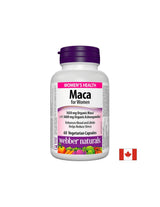 Μάκα για γυναίκες x 60 κάψουλες <tc>Webber Naturals</tc>