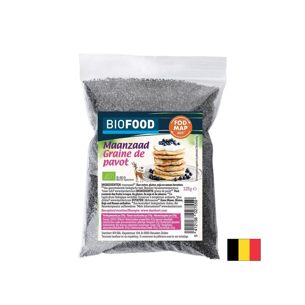 Σπόρους παπαρούνας οργανικά, 125 g