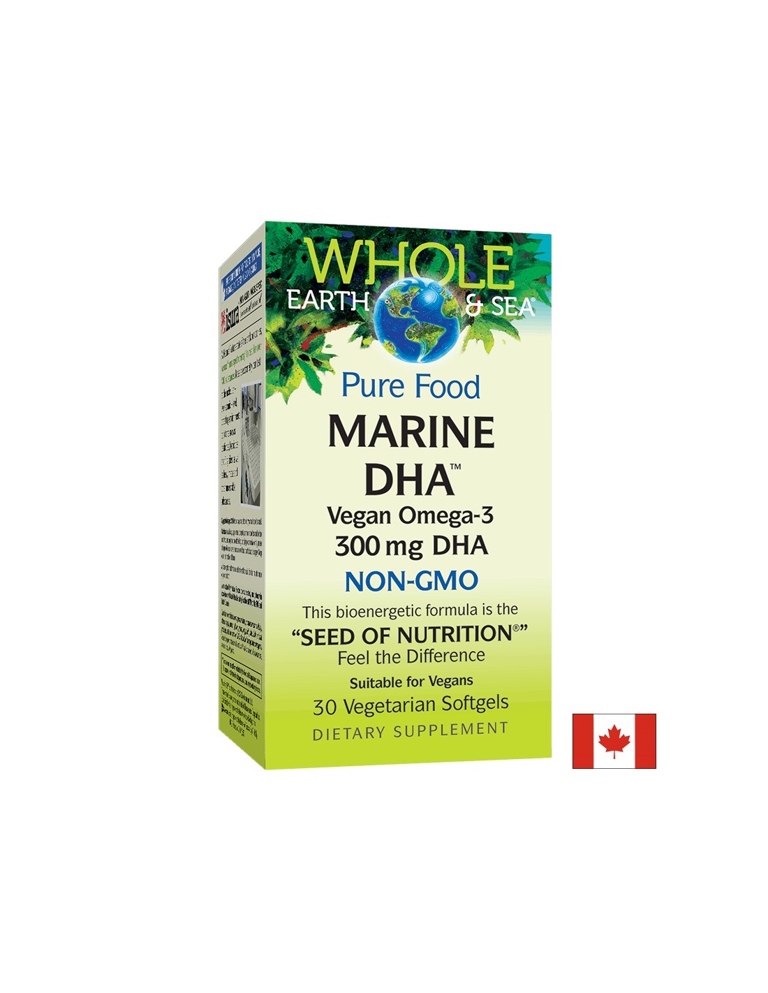 Marine DHA Vegan Omega 3 Μη ΓΤΟ - 30 κάψουλες