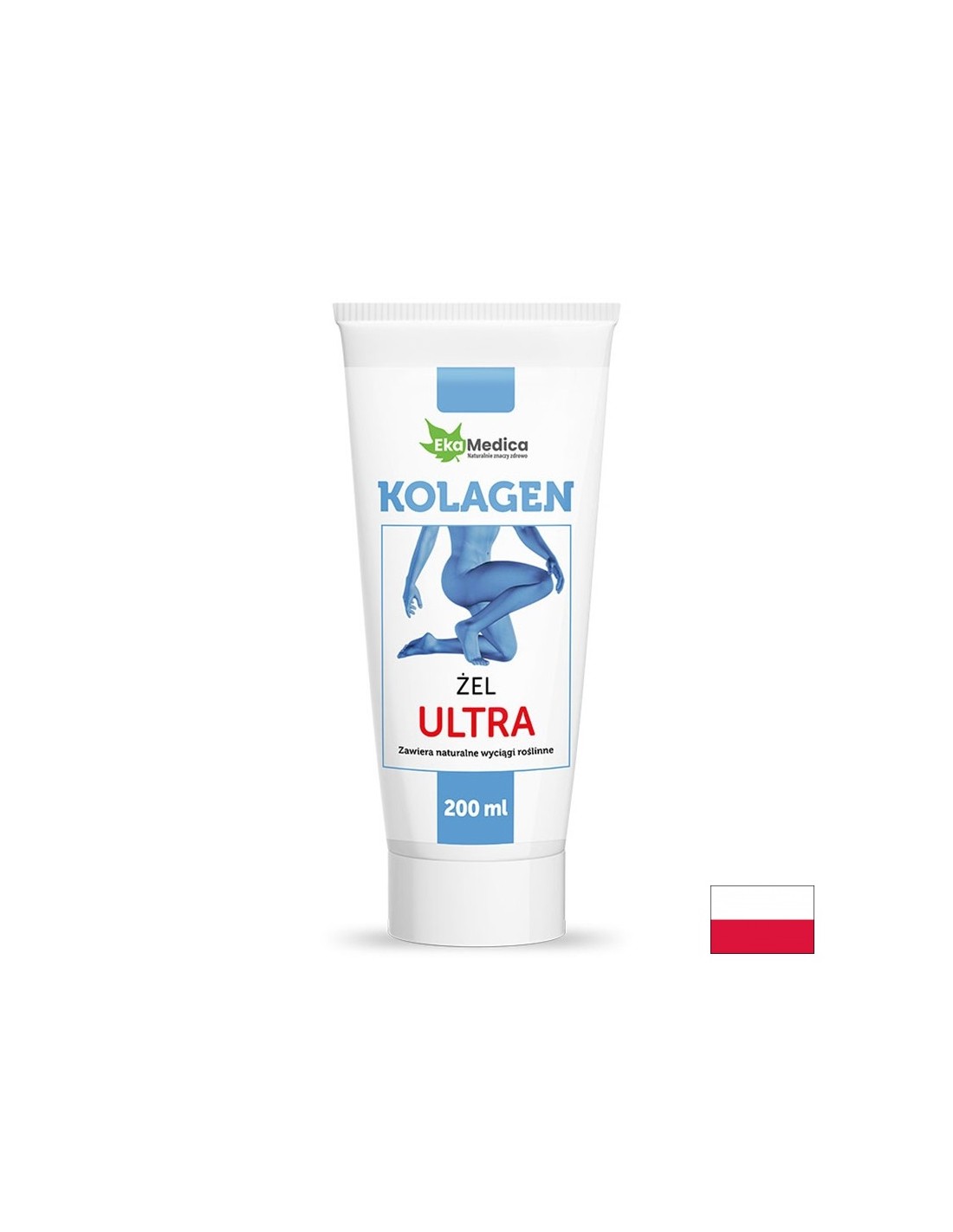 Γέλη μασάζ με κολλαγόνο, 200 ml ekamedica