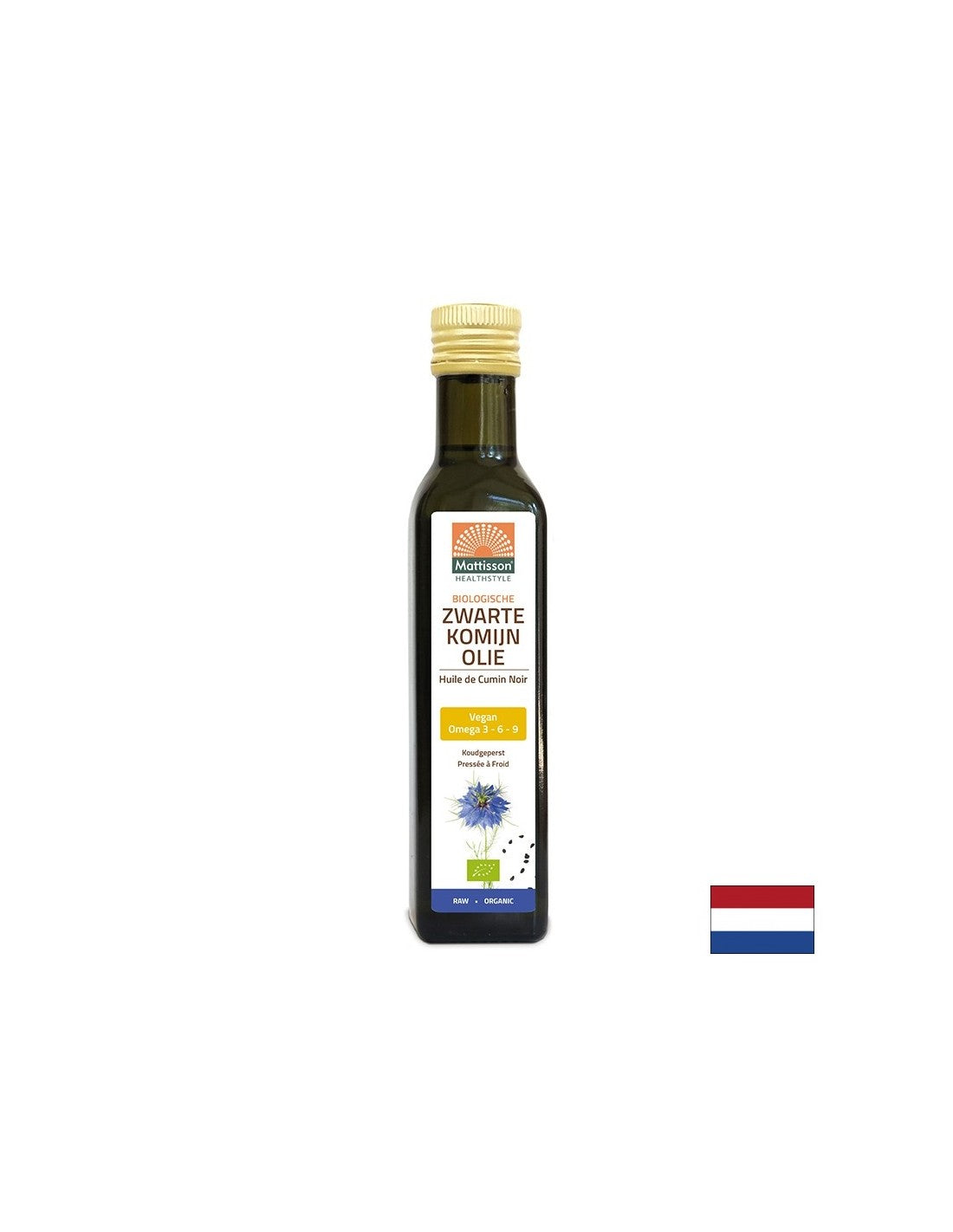 ΜΑΥΡΟ ΚΥΡΙΑ Σπόρους (κρύο πιεσμένο) BIO, 250 mL