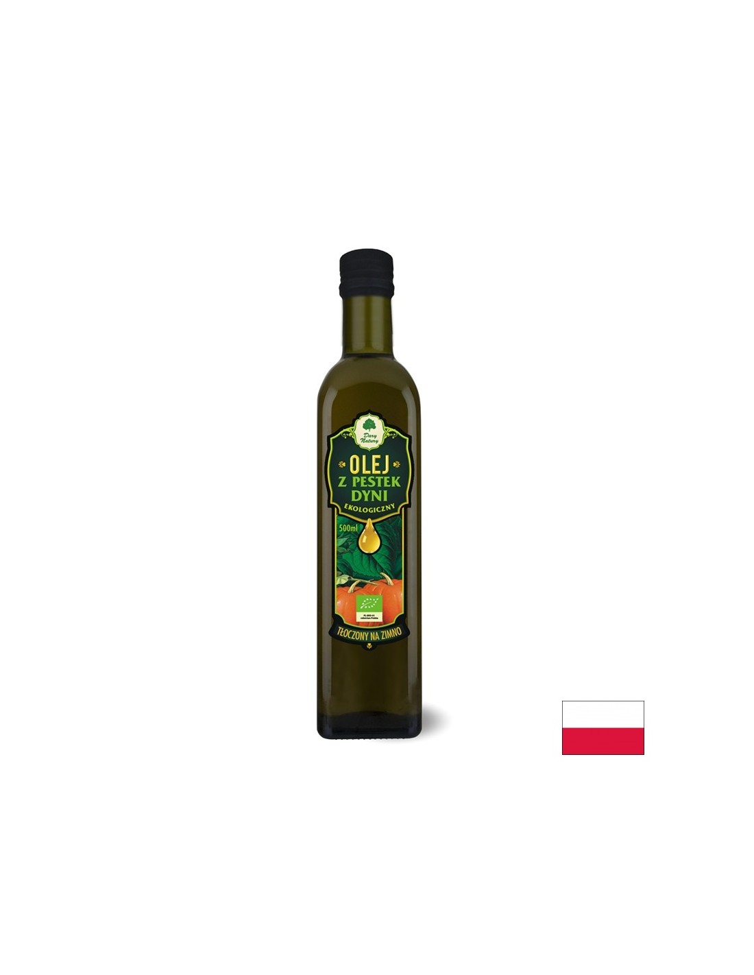 Λελά σπόρου οργανικού σπόρου κολοκύθας, 500 mL