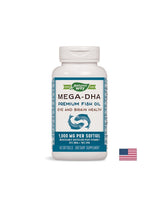 ΜΕΓΑ -DHA ιχθυέλαιο 1000 mg - 60 κάψουλες