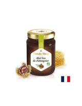 Miel Bio de châtaignier/ Organic Bedible Chestnut Honey, 230 G Famille Mary