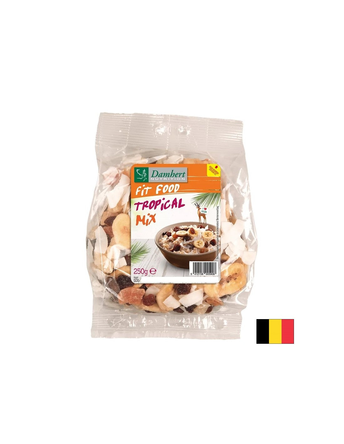 Αποξηραμένα τροπικά μίγμα φρούτων, 250 g