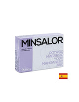 Minsalor Oligoelementos - Κάλιο, μαγνήσιο, ιώδιο, μαγγάνιο, ψευδάργυρος/Για απώλεια βάρους, 20 αμπούλες για πόση Arte<tc>san</tc>μεταξύ