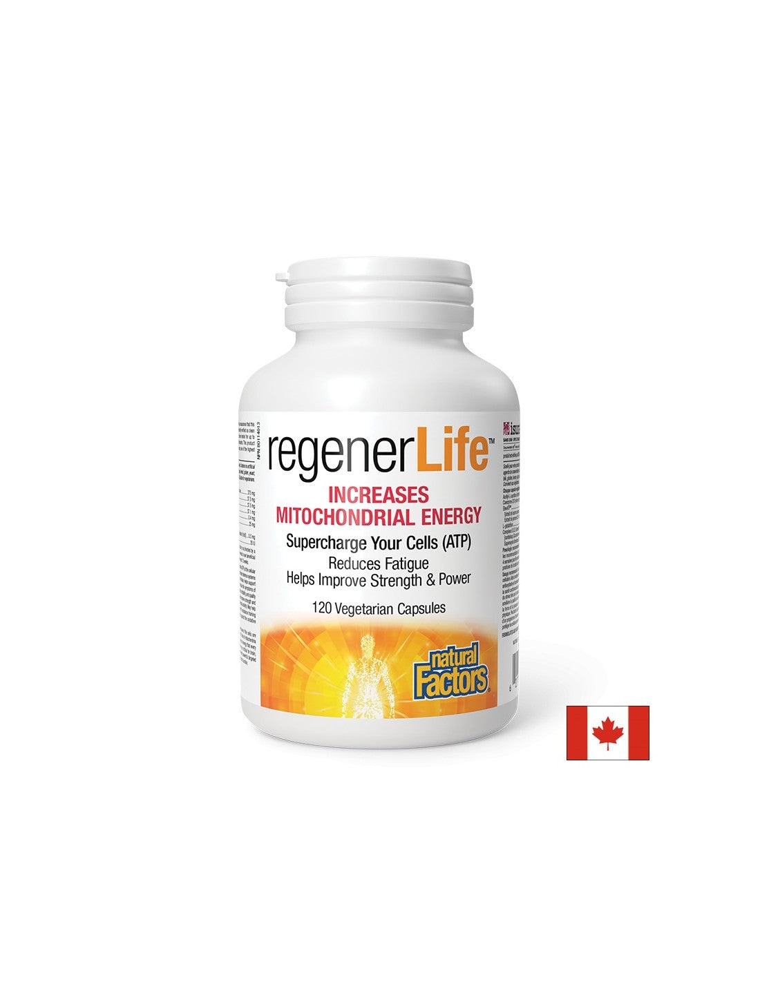 Το Regener Life ™ αυξάνει τη μιτοχονδριακή ενέργεια - 120 κάψουλες