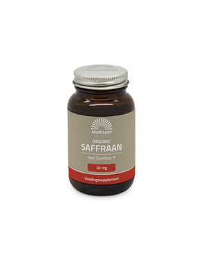 Brain Function - Saffron Organic - Sunfiber, 30 mg x 60 capsules Mattisson Healthstyle - Nutra Best Europe