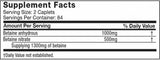 Platinum Betaine 168 κάψουλες