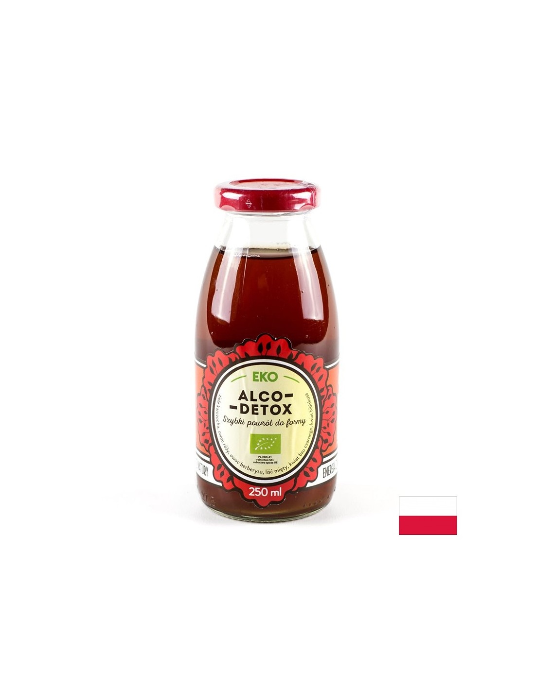 Ποτό Αλκοόλ-Αποτοξίνωσης ΒΙΟ, 250 ml <tc>Dary Natury</tc>