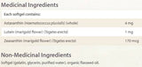Astaxanthin συν 4 mg - 60 κάψουλες γέλης