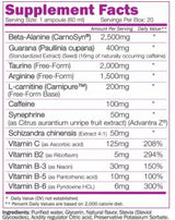 Πυροβόλα ενίσχυσης ενέργειας - 20 x 60 ml