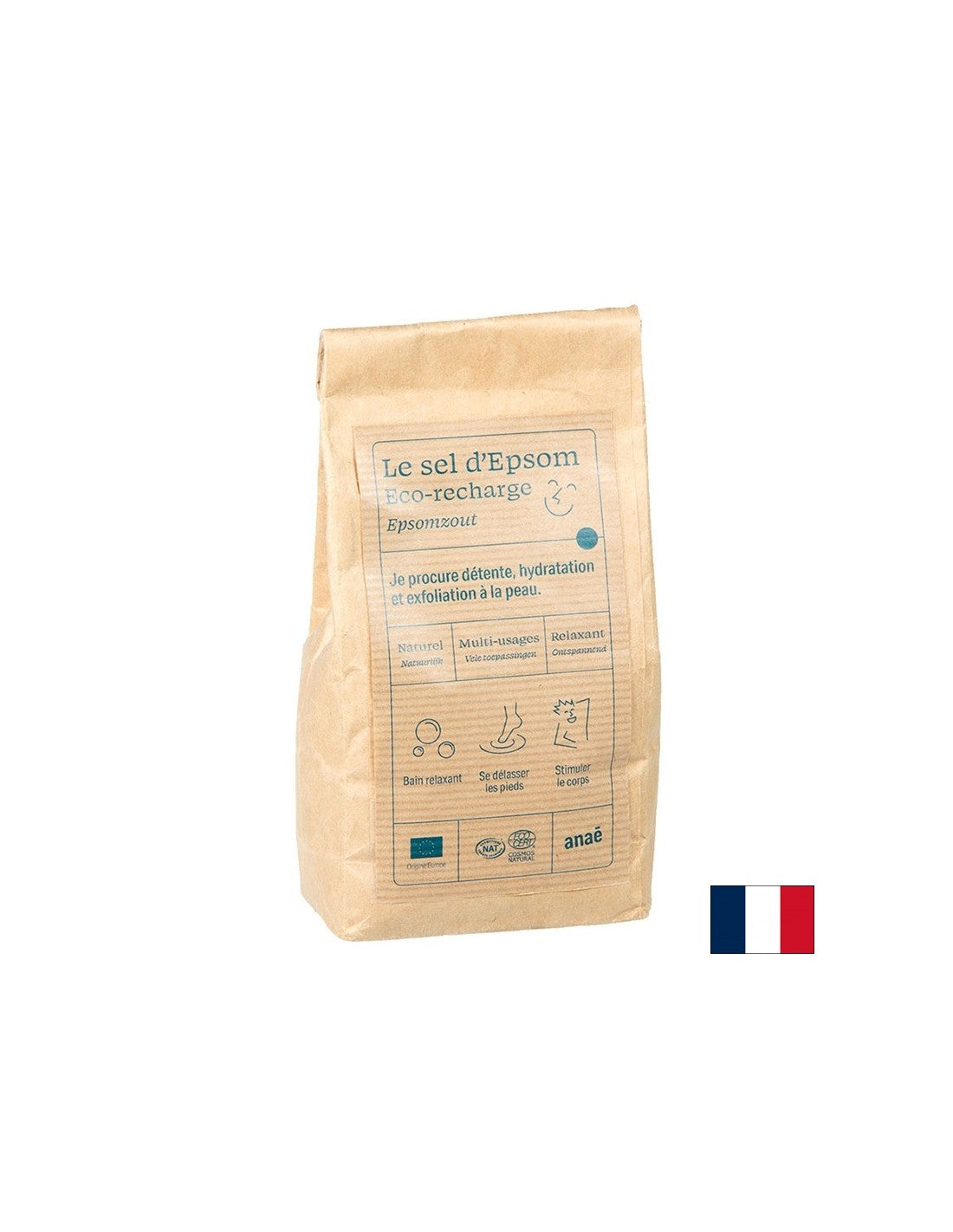 Φυσικό αλάτι Epsom, 500 g