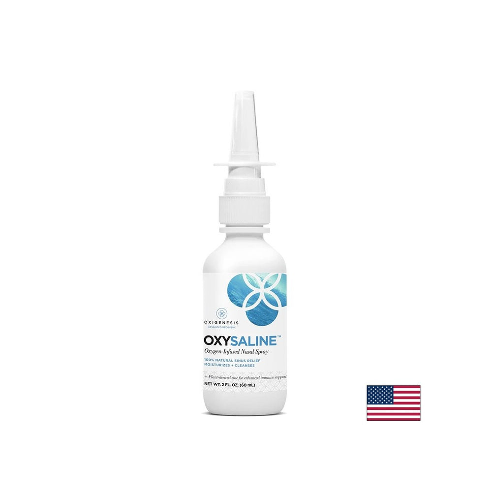 Ρινικό ψεκασμό οξυγόνου Oxysaline ™, 60 ml