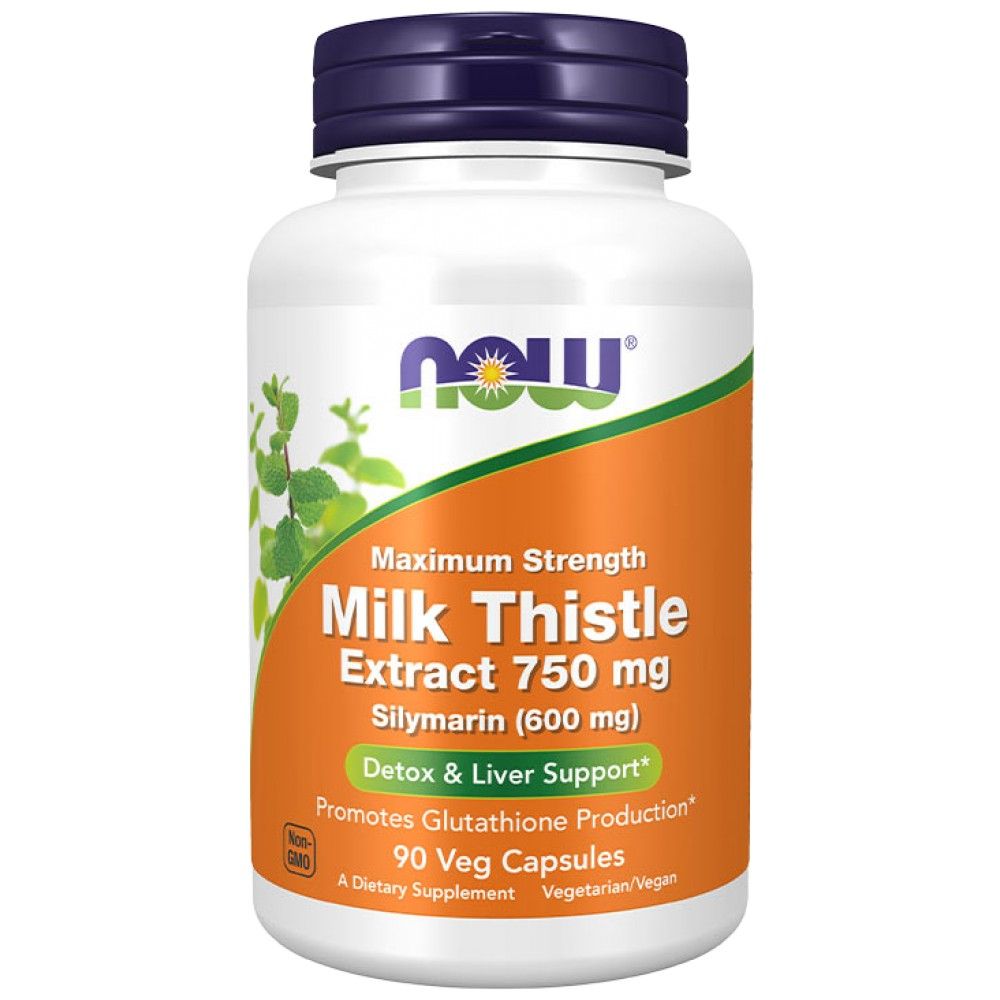 Milk Thistle Extract 750 mg - 90 κάψουλες