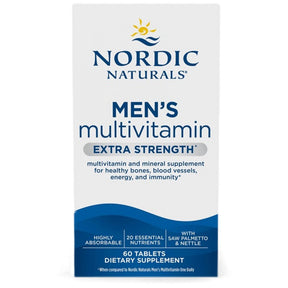 Men's Multivitamin Extra Strength - 60 Tablets - Nutra Best Europe