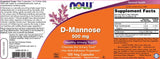 D -Mannose 500 mg - 240 κάψουλες