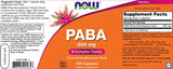 PABA 500 mg - 100 κάψουλες