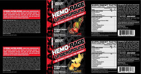 Hemo Rage Underground - 243 grams - Nutra Best Europe
