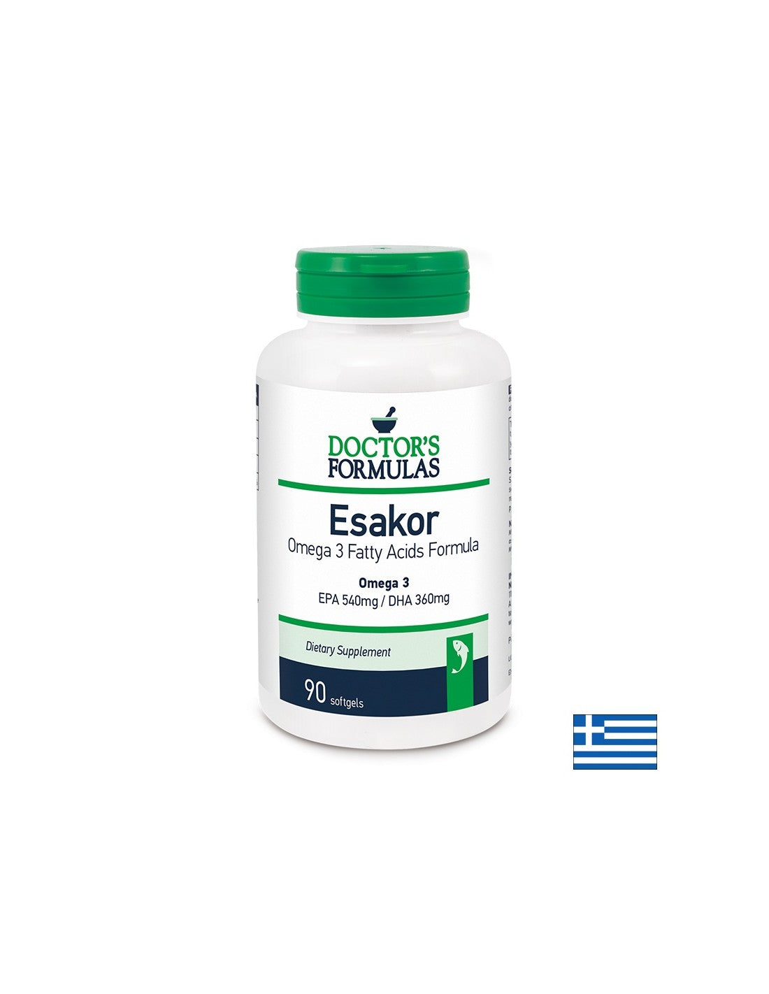 Omega -3 Formula - Esakor, 90 Softgel Capsules Formulas