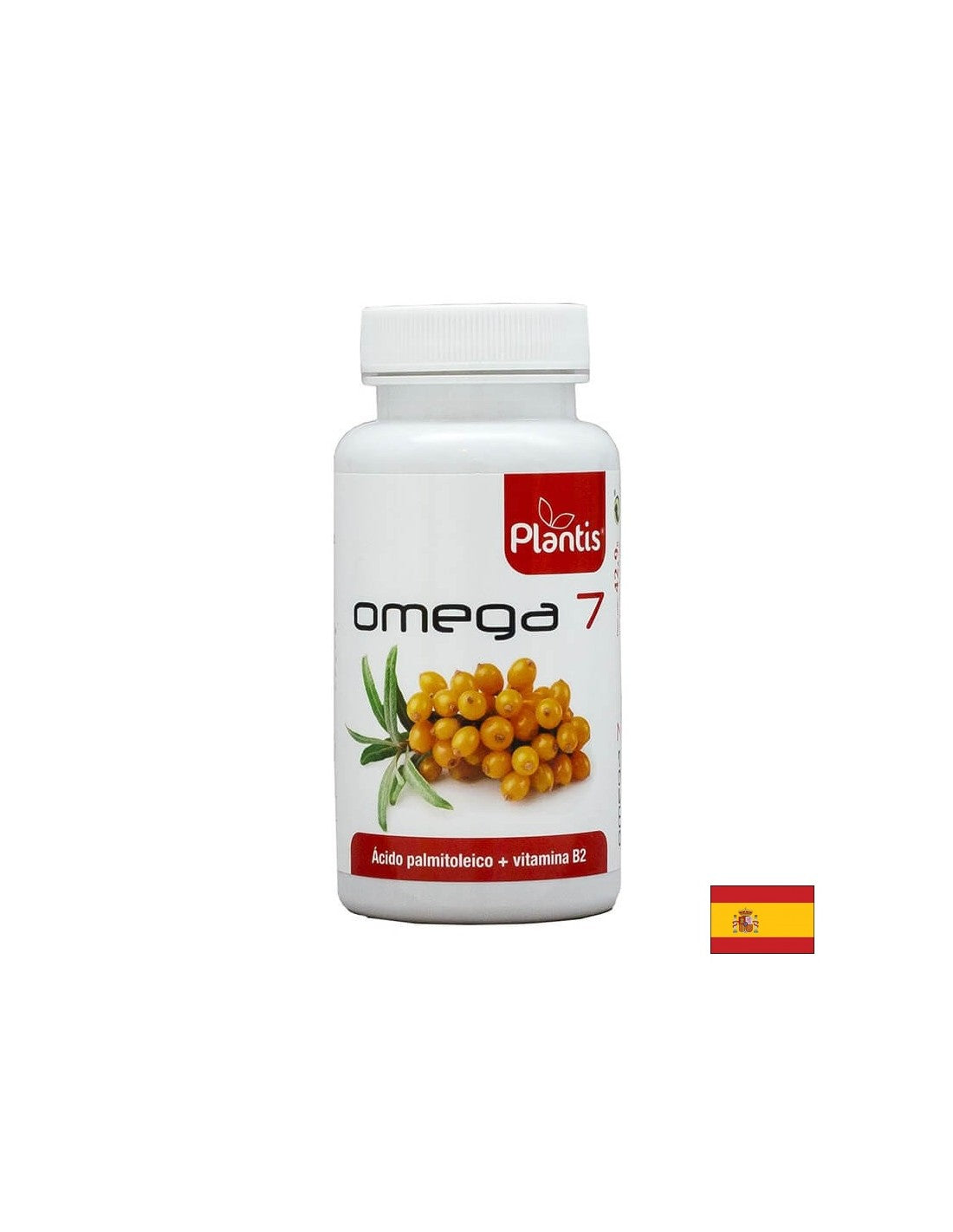 Ωμέγα -7 + βιταμίνη Β2 Plantis® - Όμορφο δέρμα και καρδιαγγειακή υγεία, 60 κάψουλες softgel