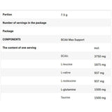 Υποστήριξη BCAA Max - 500 γραμμάρια
