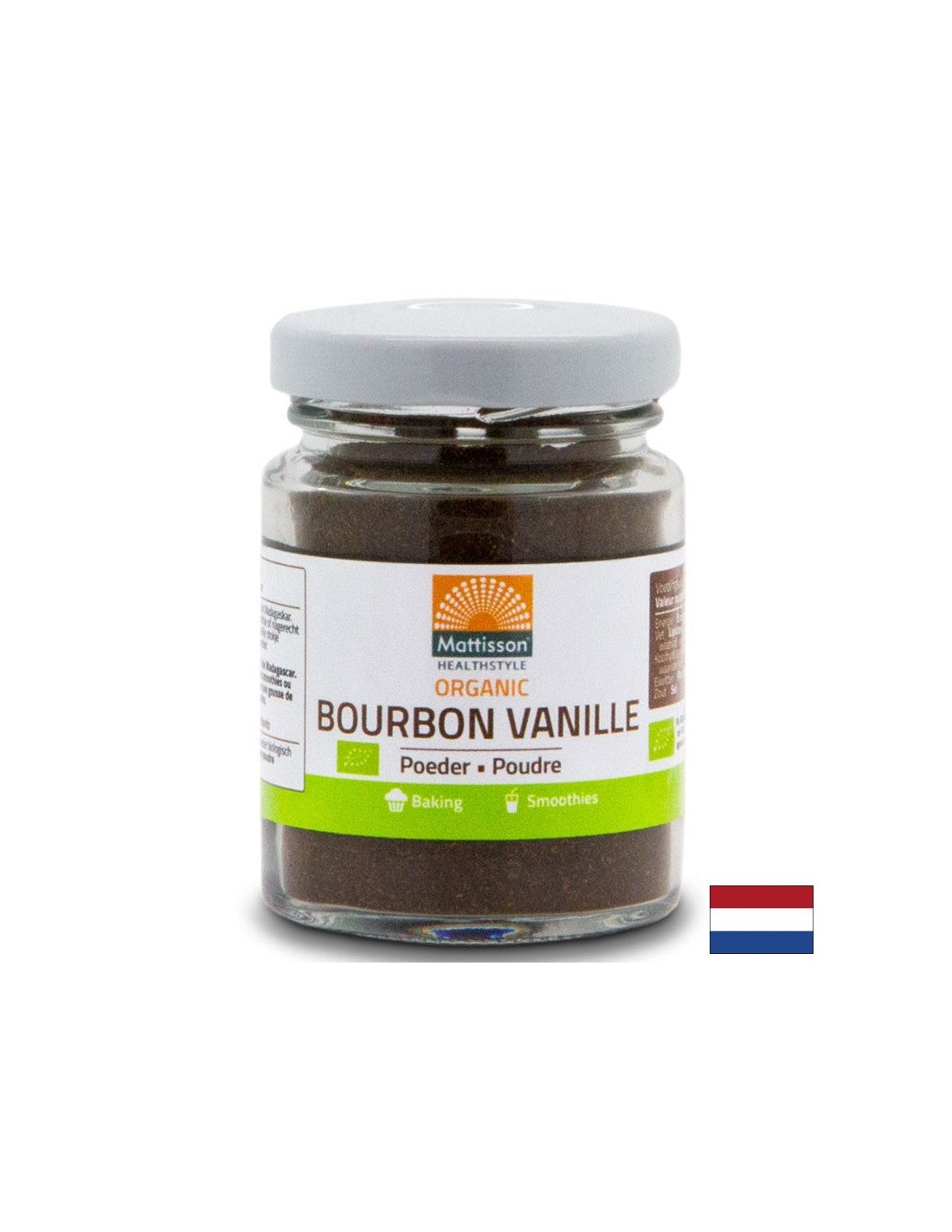 Βανίλια Bourbon (βιολογική), 30 γρ. <tc>Mattisson Healthstyle</tc>