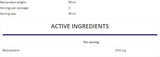 Βήτα-αλανίνη πυροβόλησε 80 mL