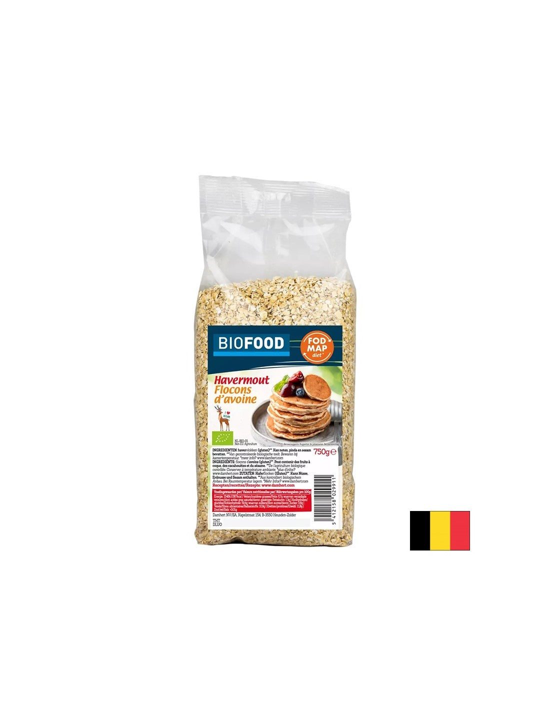 Βρώμη, βιολογικά, 750 g
