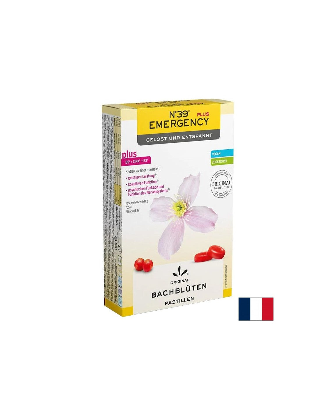 Παστίλιες Dr. Bach-N°39 για Επείγοντα, 50 g (~40 τεμάχια) <tc>Lemon Pharma</tc>