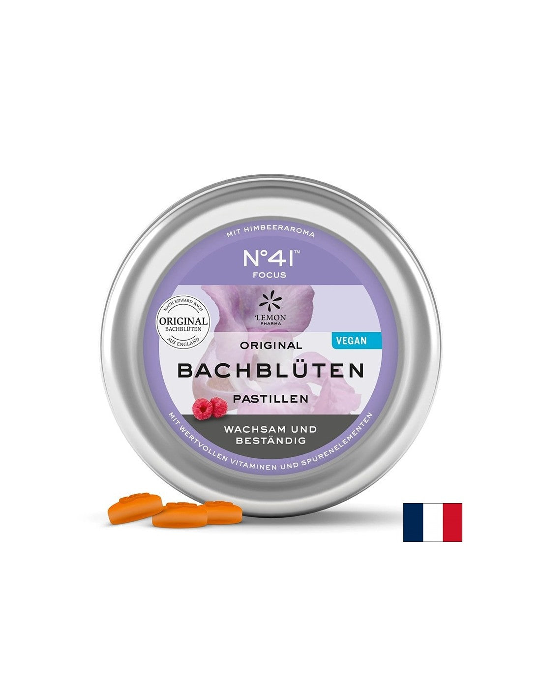 Παστίλιες Dr. Bach - N°41 Focus, 50 g (~ 40 τεμάχια) <tc>Lemon Pharma</tc>