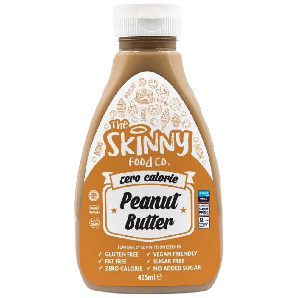 Skinny σιρόπι | Φυστικοβούτυρο - 425 ml