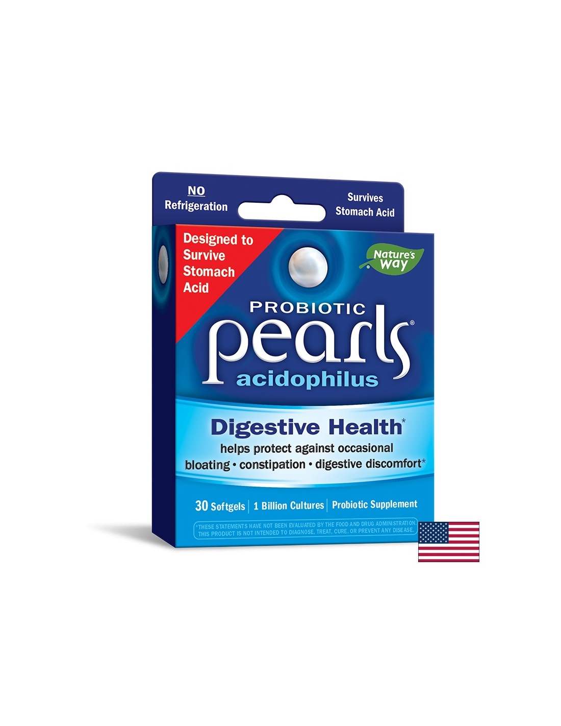 Pearls® Probiotic/Pearls® Probiotic, 1 δισεκατομμύριο ενεργά προβιοτικά x 30 καψάκια softgel