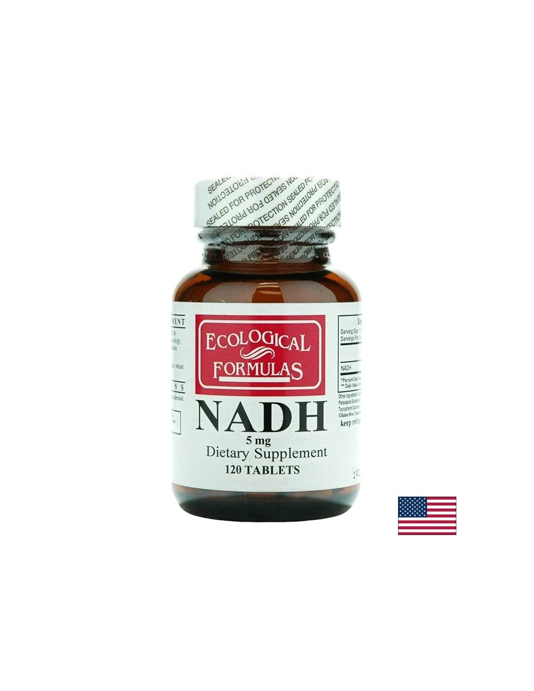 Νικοτιναμιδική αδενίνη δινουκλεοτίδιο - NADH - Cellular Health, Antiaging, 120 δισκία