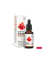 Βελτιώνει την οστική πυκνότητα - Βιταμίνη K2 (MK7), σταγόνες 30 ml <tc>Aura Herbals</tc>